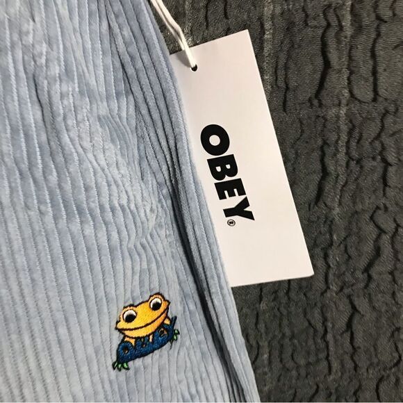 Obey NWT Luna Baggy Corduroy Pants Size Small - Picture 10 of 11